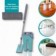 Mop Rodo Mágico Balde Duplo Esfregão Flat C/ Refil WellClean