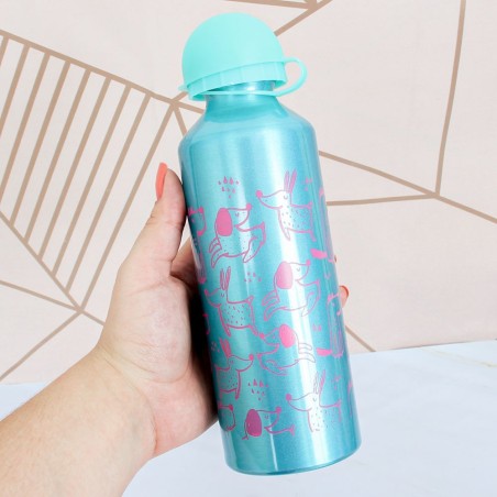 Garrafa Squeeze De Alumínio 500 Ml C/ Tampa E Bico Wellmix 2