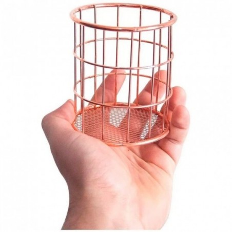 Porta Talher Aramado Rose Decorativo Wellmix No Atacado