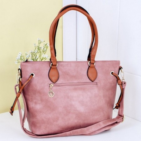 Bolsa Feminina Totem Em Tressê Colorido Alça Dupla