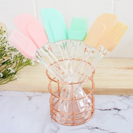 Kit Espátula Silicone Pão Duro + Pincel Culinário - Fratelli