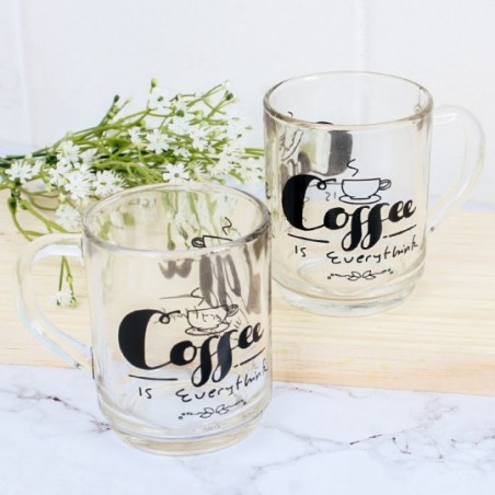 Kit 2 Canecas Estampas Café 255 Ml - Fratelli No Atacado