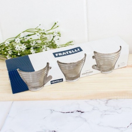 Kit 3 Canecas Marocco Ring 90 Ml P/ Café - Fratelli