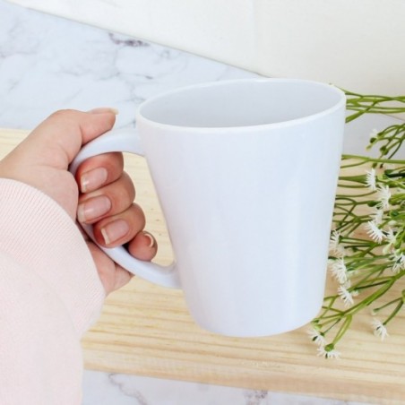 Caneca De Melamina Branca 270 Ml