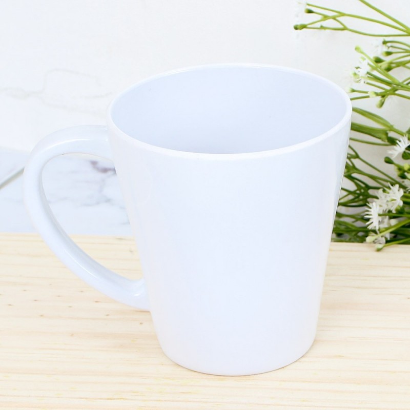 Caneca De Melamina Branca 270 Ml