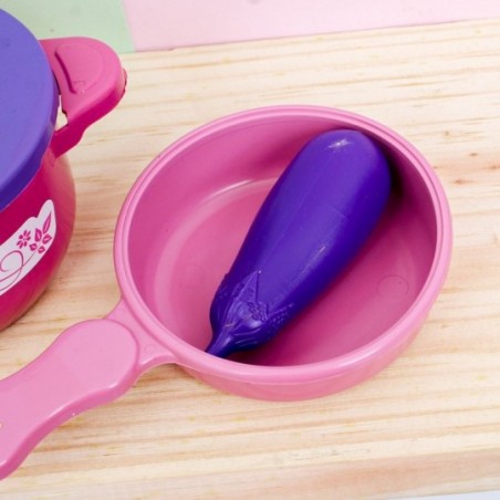 Conjunto Panelinha Com 8 Peças Brinquedo Infantil Zuca Toys