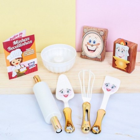 Conjunto Confeitaria Da Princesa Com 8 Peças Zuca Toys