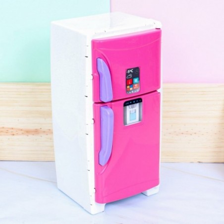 Geladeira Mini Freezer Brinquedo Infantil Colorida BS Toys