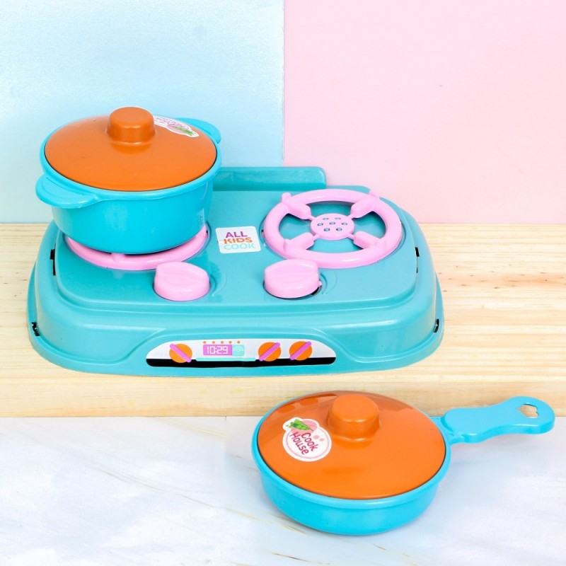Kit Mini Cooker 3 Peças Brinquedo Infantil Zuca Toys