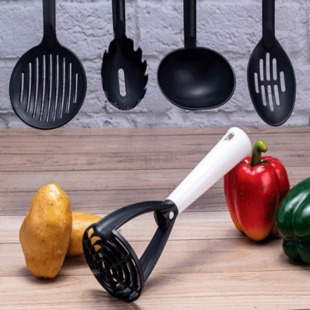 Amassador De Legumes De Plástico Plasútil