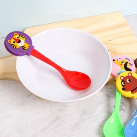 Colher Infantil De Personagens Variados 17 cm x 3 cm
