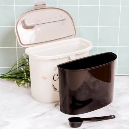 Porta Filtro C/ Porta Café + Colher De Sopa - Plasútil