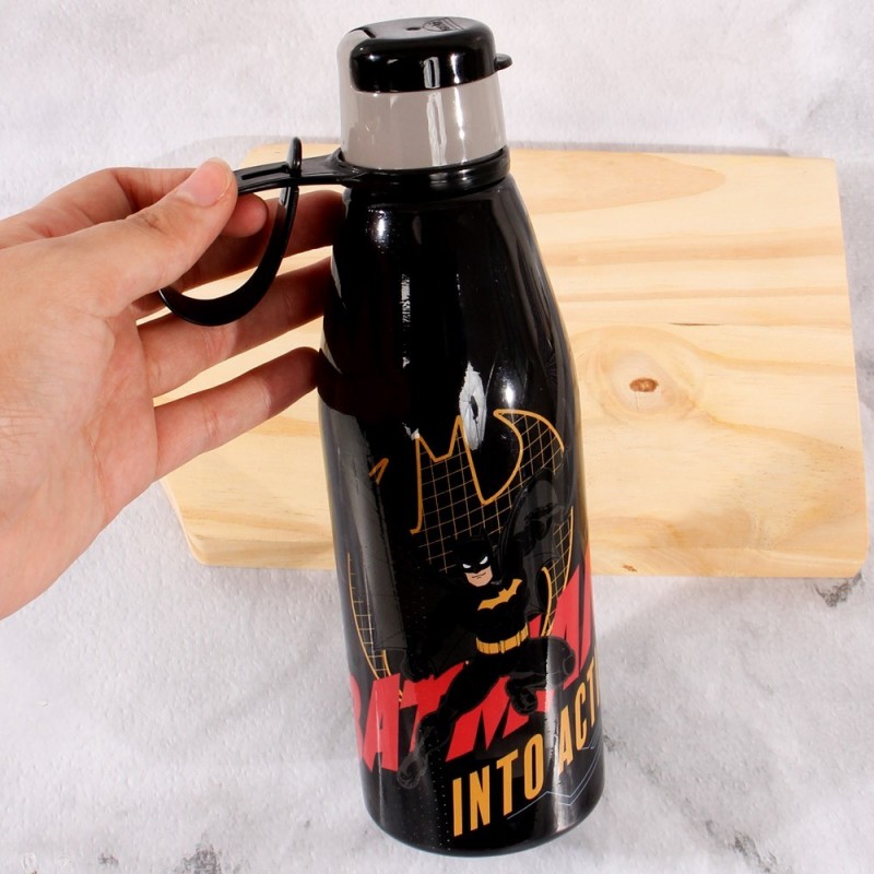Garrafa Squezee Tampa Flip Top 530 Ml Batman - Plasútil