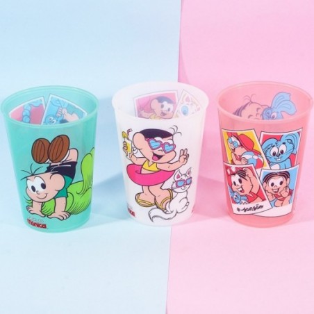 Copo Infantil Plástico 320 Ml Turma Da Mônica - Plasútil