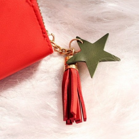 Carteira Feminina Tassel C/ Pingente Porta Cartões Moedas