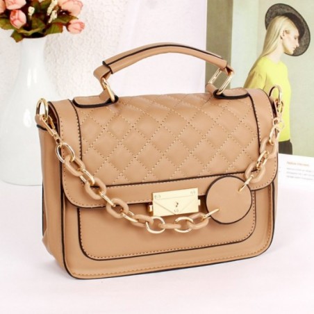Bolsa Feminina Matelassê Luxo Com Correntes Blogueira Moda