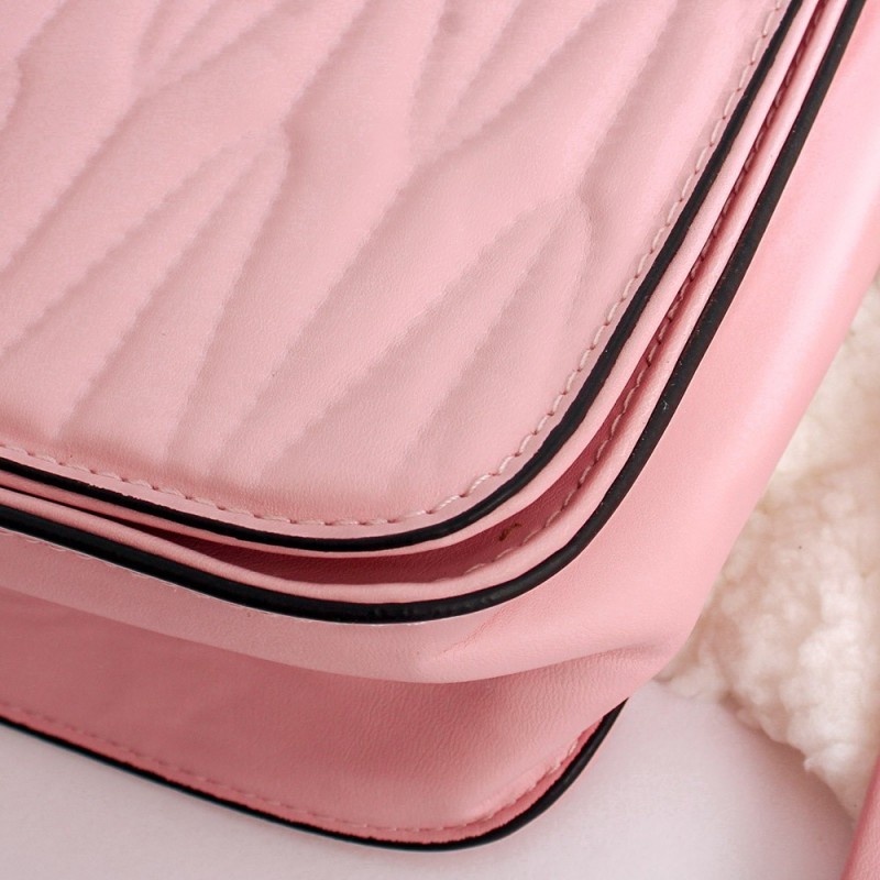Bolsa Transversal Feminina Luxo Alto Relevo C/ Porta Cartões