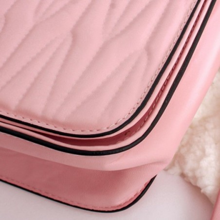 Bolsa Transversal Feminina Luxo Alto Relevo C/ Porta Cartões