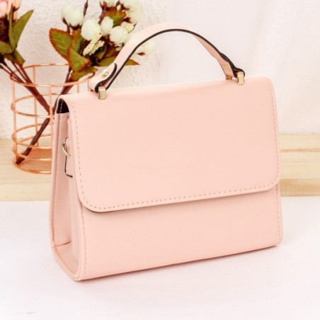 Bolsa Feminina Baú Estruturada Luxo De Mão Alto Relevo