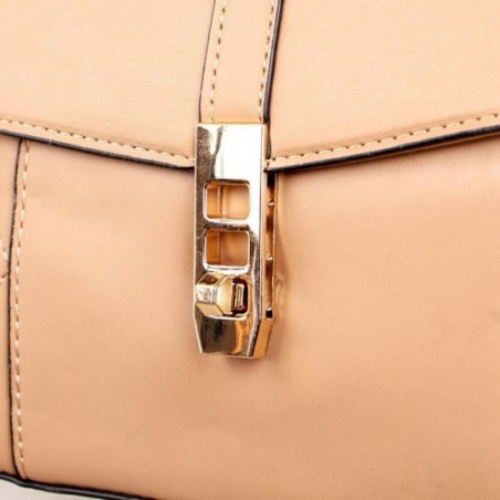 Bolsa De Mão Luxo Executiva Feminina Matelassê Trava Metálica