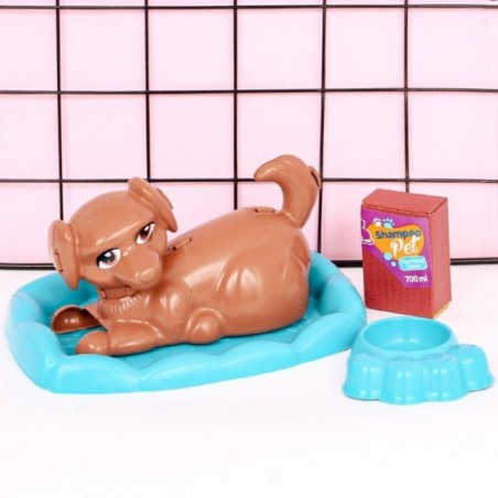 Kit Cachorrinho Pet Com 4 Peças Brinquedo Infantil Altimar