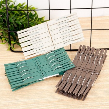 Kit Prendedores Para Roupas Plástico 12 Unidades Arqplast