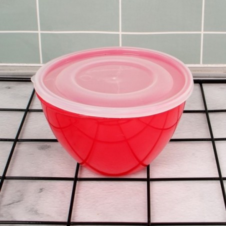 Tigela Pote C/ Tampa 350ml Cores Variadas ErcaPlast
