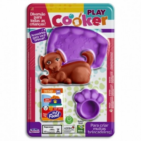 Kit Cachorrinho Pet Com 4 Peças Brinquedo Infantil Altimar