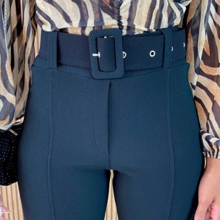 Calça Skinny Feminina Tecido Malha Pop Moda Blogueira