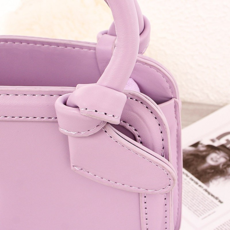 Bolsa Luxo Mini Feminina De Mão Estruturada Quadrada