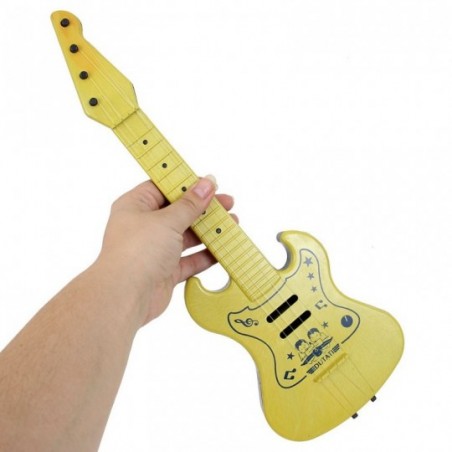 Kit Guitarra e cavaquinho plástica colorida infantil