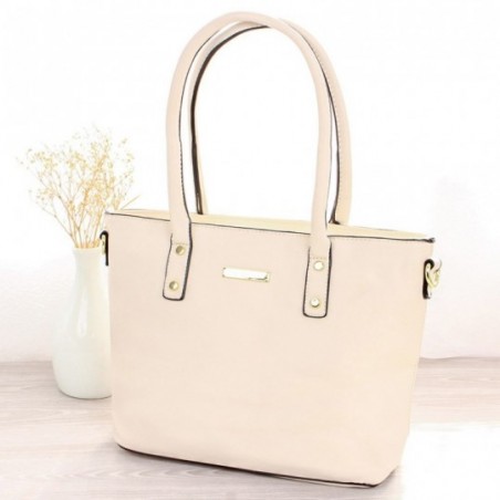 Bolsa Feminina Totem Média Alça Dupla Em Alto Relevo