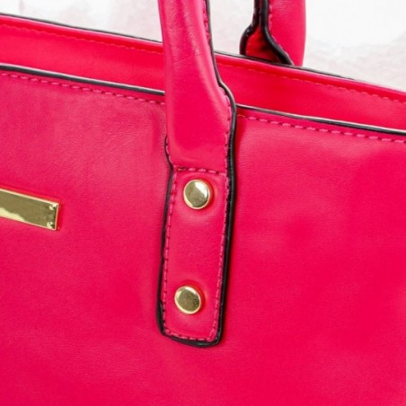 Bolsa Feminina Totem Média Alça Dupla Em Alto Relevo