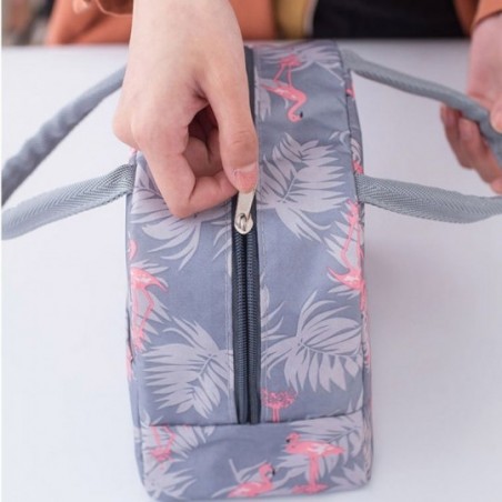 Bolsa Feminina De Mão Térmica Marmita Viagem Estampada