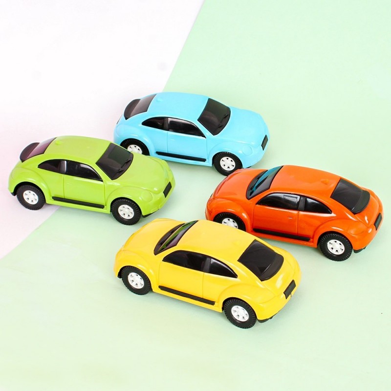 Mini Carro Infantil Colorido Roda Livre Diverplás No Atacado