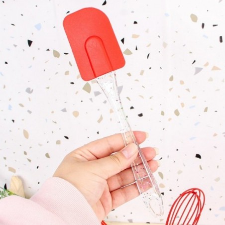 Kit Confeitaria Espátula Silicone + Pincel + Fouet Wellmix