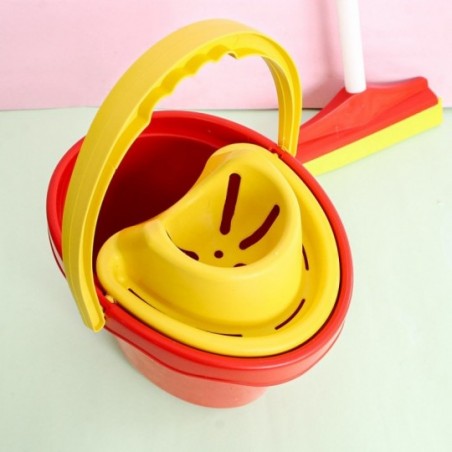 Conjunto Limpeza Brinquedo Infantil Com Rodo Zuca Toys