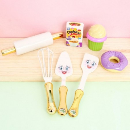 Kit Confeiteiro Princesa + Doces Brinquedo Infantil Altimar