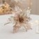 Pick Natalino Flor Decorativa Glitter 25 Cm Natal Atacado