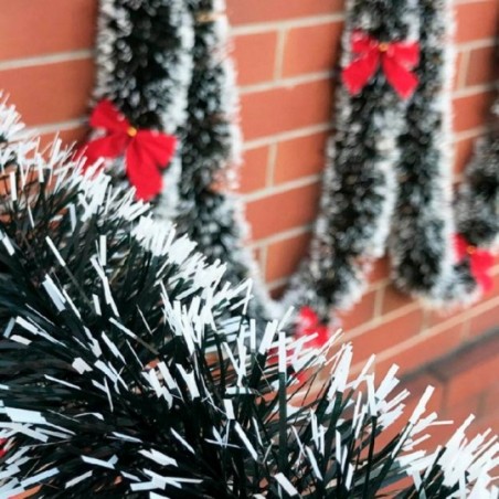 Enfeite Festão Verde Escuro Árvore Natal 2 Metros Atacado