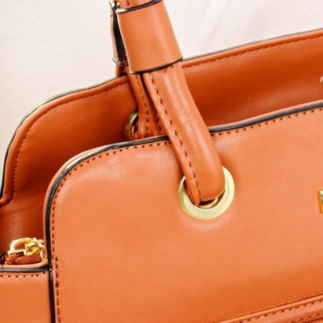 Bolsa Feminina Totem Estruturada Alça Dupla Bolso Externo