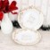 Prato De Melamina Fundo Decorado Boas Festas 22,7 Cm