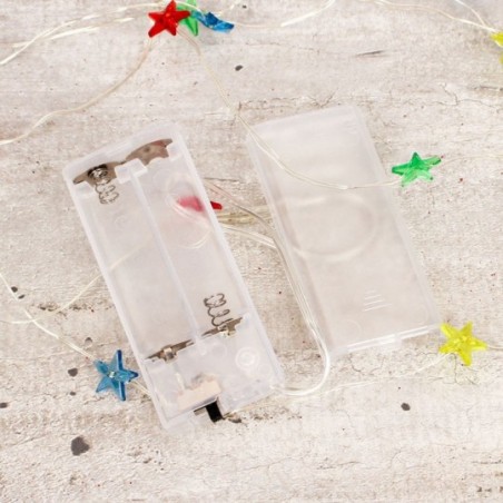 Pisca Pisca Led Formato Lâmpada Estrela Colorido 2M À Pilha