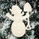 Enfeite Boneco Neve Glitter De Pendurar 10 Cm Atacado