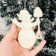 Enfeite Boneco Neve Glitter De Pendurar 10 Cm Atacado