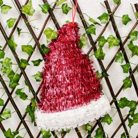 Enfeite De Natal Formato Touca 26 CM X 33 CM