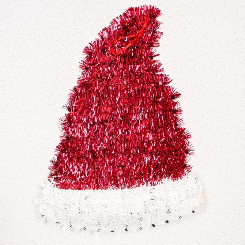 Enfeite De Natal Formato Touca 26 CM X 33 CM