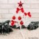 Mini Árvore De Natal Branca Mesa 30 cm 25 Galhos
