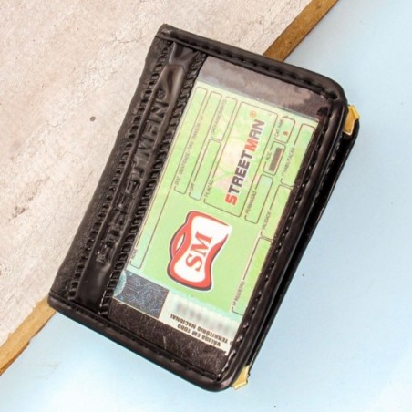 Carteira Masculina Mini Slim Com Porta CNH Externo