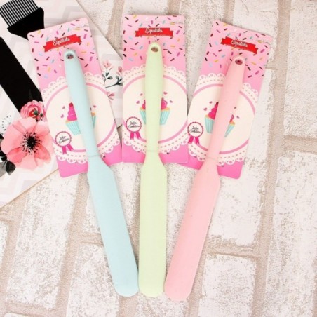 Espátula Doces Bolo Confeiteiro De Silicone 24 cm